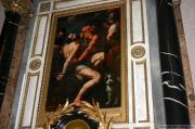  San Bartolomeo: Szent Bertalan (a bőrtelen) apostolt ábrázoló freskó Milánóban 